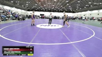 215A Cons. Semi - Kinsey Brechiesen, Canyon Randall vs William Westbrook, Christian Brothers