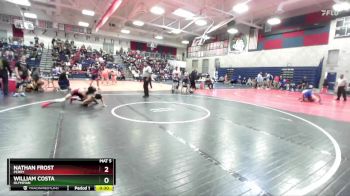 106 lbs Cons. Round 5 - William Costa, Olympian vs Nathan Frost, Perry