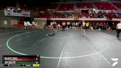 190 lbs Semis (4 Team) - Jeremy Alo-Perry, Katy Jordan vs Cormac Carroll, Dallas Highland Park