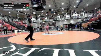 126 lbs Consi Of 4 - Jaelie Marrel, Hilldale vs Amly Pedro, Har-Ber - Blue