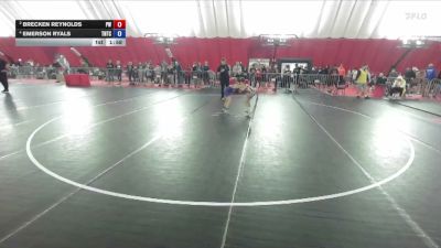 74 lbs Round 2 - Brecken Reynolds, Prairie Wrestling vs Emerson Ryals, Team Nazar Training Center
