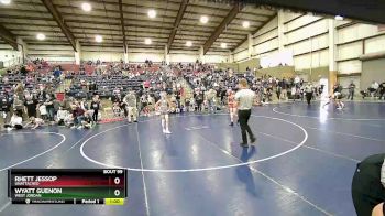 42 lbs Quarterfinal - Rhett Jessop, Unattached vs Wyatt Guenon, West Jordan