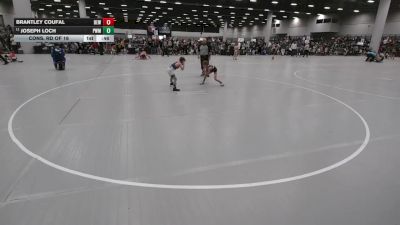 59 lbs Cons. Rd Of 16 - Brantley Coufal, DC Elite Wrestling vs Joseph Loch, Pursuit Wrestling Minnesota
