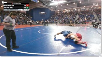190 lbs Champ. Round 1 - Austin Taylor, Eastern View vs Colton Bell, Lake Highland Preparatory School