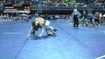 2A-144 lbs Champ. Round 2 - Ben Walsh, Sergeant Bluff-Luton vs Jordan Schmidt, Solon