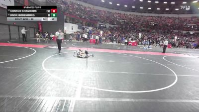 69 lbs Cons. Round 2 - Knox Bodenburg, River Falls vs Connor Chambers, Lancaster Wrestling Club
