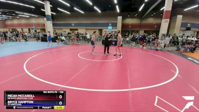 138 lbs Cons. Round 4 - Micah McCaskill, NB Elite Wrestling Club vs Bryce Hampton, 3F Wrestling