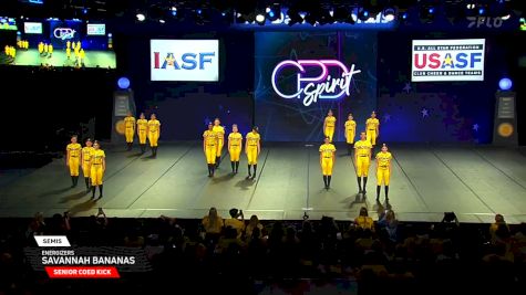 Energizers - Savannah Bananas [2026 Senior Coed Kick Semis] 2026 The Dance Worlds