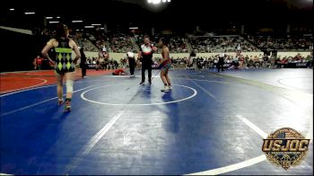 98 lbs Round Of 16 - Amerie Morgas, Glory Wrestling Academy vs Kinsley Peters, Standfast