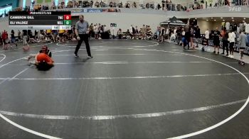 106 lbs Round 3 (6 Team) - Eli Valdez, Wellington vs Cameron Gill, Trojan WC