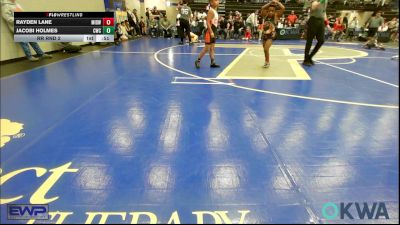 Rr Rnd 2 - Rayden Lane, Midwest City Bombers Youth Wrestling Club vs Jacobi Holmes, Cowboy Wrestling Club