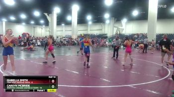 115 lbs Placement (16 Team) - Carsyn Mcbride, Nebraska Wonder Women (A Team) vs Isabella Smith, Team Iowa Mermaid Mafia