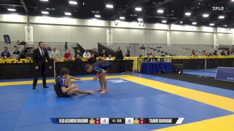 Tamir Barham vs Vlad Alexandru Dragomir 2024 World IBJJF Jiu-Jitsu No-Gi Championship