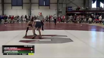 125 lbs Cons. Round 1 - Connor Keegan, Roger Williams University vs Jacob Marselli, Trinity College (Connecticut)