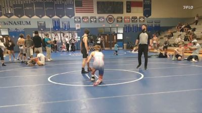 120 lbs Round 5 - Ruston Lecker, West Henderson High School vs Luke Nelson, No Worries