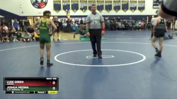 106 lbs 3rd Place Match - Luke Green, Aurora vs Joshua Medina, Clay (Oregon), OH