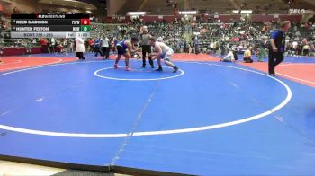 285 lbs Cons. Semi - Reed Madison, Pottsville Apache Youth Wrestling vs Hunter Felton, Mighty Bluebirds Wrestling