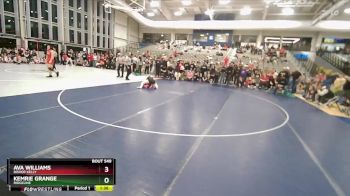120 lbs 3rd Place Match - Kemrie Grange, Ridgeline vs Ava Williams, Bishop Kelly