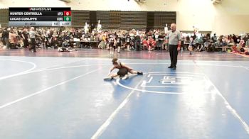 61 lbs Rr Rnd 2 - Hunter Centrella, Apex - ESC vs Lucas Cunliffe, Cunliffes Corner Black - ESC