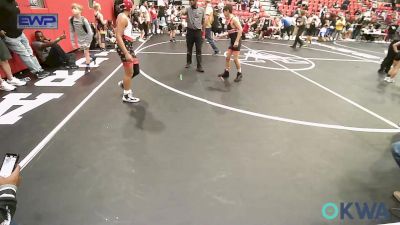 96 lbs Semifinal - Kase King, Verdigris Youth Wrestling vs Jonah Roberts, HURRICANE WRESTLING ACADEMY