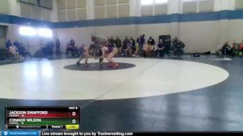 132 lbs Round 3 (4 Team) - Jackson Swafford, Hobart vs Connor Wilson, Carmel