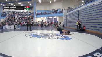 106 lbs Cons. Round 7 - Damian Palacios, Sugar Salem vs Emmitt Murray, Kuna