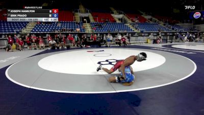 106 lbs Cons. Sub-quarters - Joseph Hamilton, IN vs Erik Prado, NE