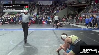 130 lbs Champ. Round 1 - Steele Meade, Paola vs Noah Keim, Nemaha County