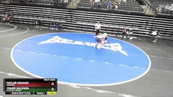 153 lbs Champ. Round 1 - Taylor Graham, Fremont vs Fisher Baldwin, Pleasant Grove