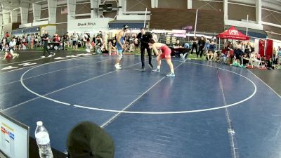 165 lbs Champ. Round 1 - Tony Passetti, Hawaii vs Isaac Rosa, Rancho Bernardo High School Wrestling