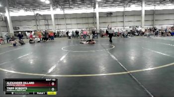 87 lbs Round 5 - Alexander Dillard, Lewiston Wrestling vs Tripp Roberts, Homedale Wrestling