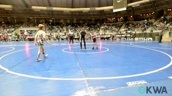 61 lbs Round Of 32 - Callen Wilkinson, Jenks Trojan Wrestling Club vs Nathan Norris, Standfast