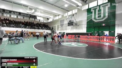 215 lbs Champ. Round 1 - Jose Hernandez, North Torrance vs Adrian Chavez, Chaffey