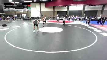 165 lbs Cons. Round 2 - Ace Bledsoe, Canyon Randall vs Christian Leyva, El Paso Austin