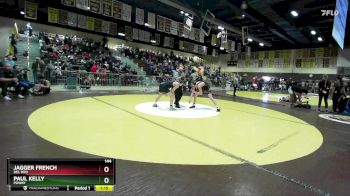 144 lbs Semifinal - Paul Kelly, Poway vs Jagger French, Del Oro