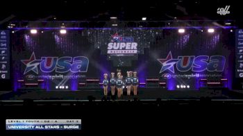University All Stars - Surge [2026 L1 Youth - D2 - A Day 3] 2026 USA All Star Super Nationals