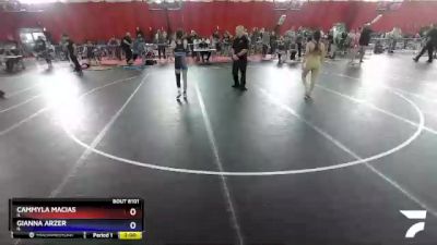 117 lbs Cons. Semi - Gianna Arzer, IL vs Cammyla Macias, IL