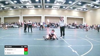 123 lbs Semifinal - Riker Ohearon, Champions WC vs Kylan Ooton, Prodigy Wrestling