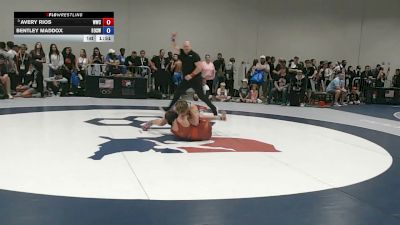62 kg Cons. Rd Of 32 - Avery Rios, Westmoore Wrestling Club vs Bentley Maddox, Brothers Of Steel Wrestling Club