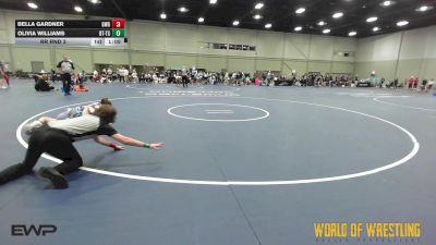 115 lbs Rr Rnd 3 - Bella Gardner, Girls With Grit 7-12 vs Olivia Williams, Best Trained 7-12 TX