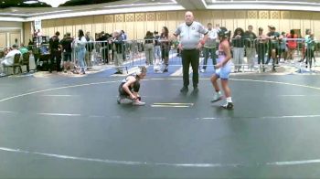 Consolation - Amelia-Rose Luafalemana, Ainapaa Wrestling Team vs Izelia Boggust, Yucaipa Thunder WC