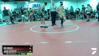 138 lbs Finals (2 Team) - Aiden Leypoldt, Orchard South WC vs Sid Yablon, Prime WC Black