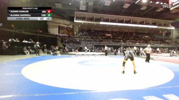 125 lbs Cons. Semi - Jazmin Kumler, Johansen vs Alanna Harwell, St. Mary`S