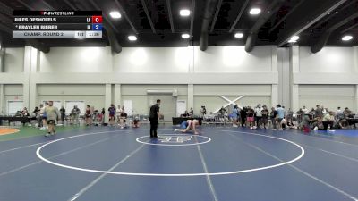 190 lbs Champ. Round 2 - Jules Deshotels, LA vs Braylen Bieber, IA
