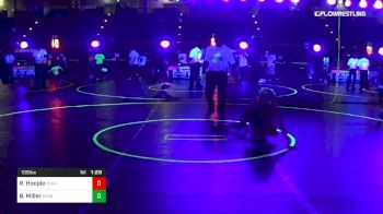 106 lbs Quarterfinal - Riley Hoople, Punisher Wrestling Company vs Benjamin Miller, Nevada Elite Wrestling