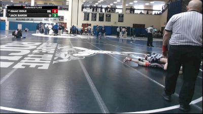 127 lbs Round Of 32 - Isaac Eidle, Wilson vs Jack Baron, Germantown Academy