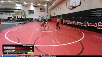 132 Boys Cons. Round 4 - Colton Cobb, Peyton Highschool vs Tyler Cholas, Brighton Highschool