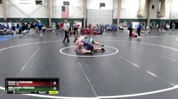 285 lbs Round 1 (16 Team) - Evan Lutkemeier, Minden vs Benjamin Meerian, Gretna