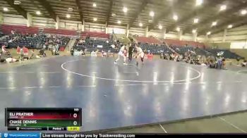 165 lbs Quarterfinals (8 Team) - Eli Prather, IDAHO1 vs Chase Dennis, Oregon2