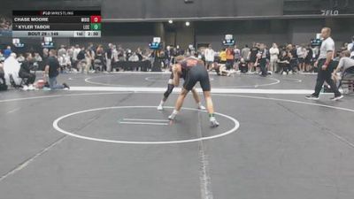 149 lbs Champ. Round 1 - Chase Moore, Morningside (Iowa) vs Kyler Tabor, Labette Community College